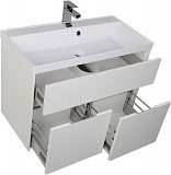 Тумба с раковиной Aquanet Латина 90 белый 00212933