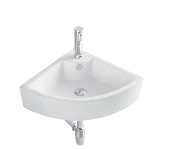 Раковина Aquatek AQ5166A-00 325*325*130, угловая подвесная