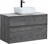 Тумба под раковину Aquanet Nova Lite 100 дуб рошелье (2 ящика) 00242582