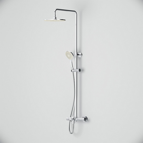 F0790520 Gem душ.система, набор: смеситель д/ванны/душа с термостатом, верхн. душ d 220 мм, ручн.душ