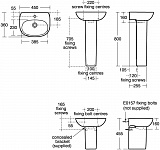 Раковина Ideal Standard Tesi 60 см T352001