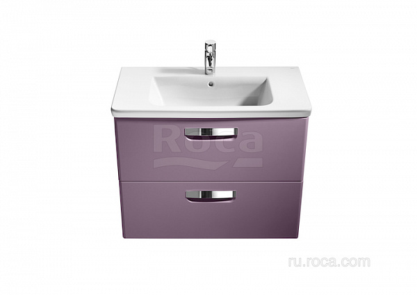 Тумба под раковину Roca The Gap 70 фиолетовая ZRU9302741