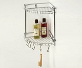 Полка металлическая двойная Wasserkraft K-1222