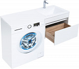 Тумба под раковину Aquanet Токио 58 белый (подвесная, 1 ящик) 00236916