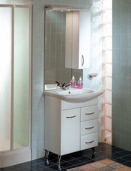 Зеркало-шкаф Акватон Марсия 65x112 1A007502MS01R правый с подсветкой