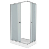 Душ. уголок NG-129-14Q (1200х900х1950) низкий поддон(13см) стекло МАТОВОЕ 2 места