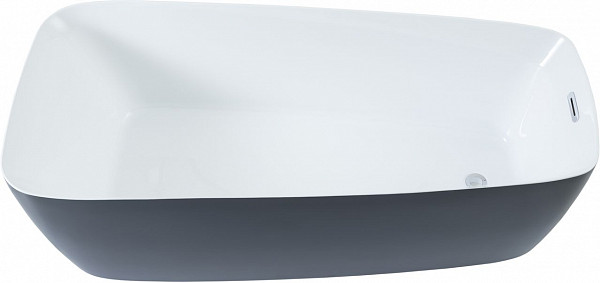 Акриловая ванна Aquanet Family Trend 170x78 90778 Matt Finish (панель Black matte) 90778-MW-MB
