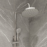 Смеситель с верхним душем, Simp, Milardo, SIMSB1FM06