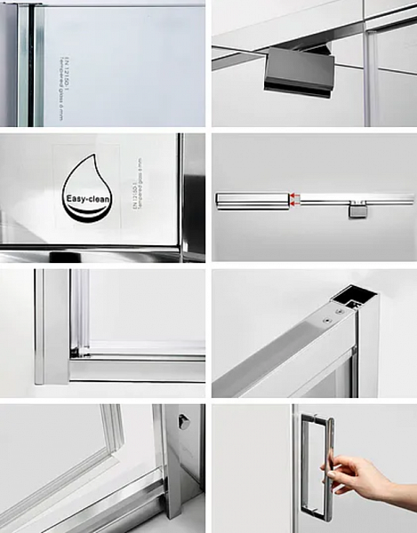 Душевая дверь Wasserkraft Berkel 48P12