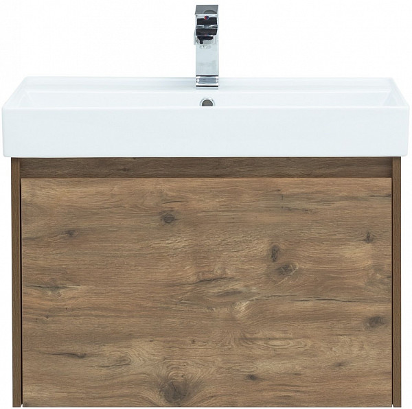 Тумба под раковину Aquanet Nova Lite 75 дуб рустикальный (1 ящик) 00249514