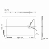 19T07 Душевые поддоны Wasserkraft