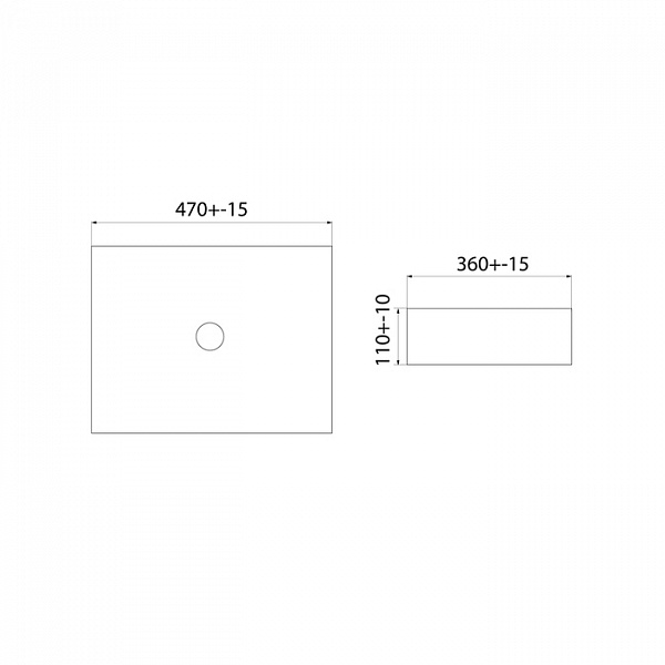 Белый глянцевый умывальник накладной, Slide, IDDIS, SLIWS02i27