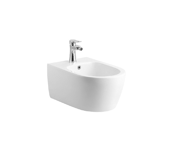 Биде подвесное AQ1006-00 ЕВРОПА New 535*360*250, цвет белый