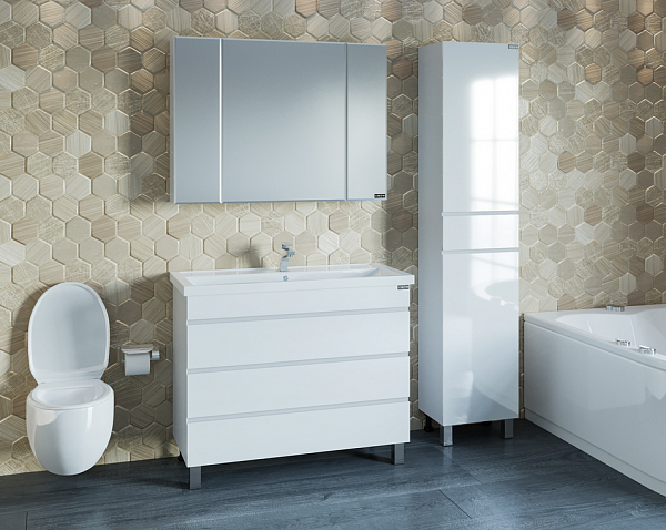 Тумба под раковину Марс 100 напольный Санта 700187