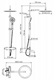Душевой комплект с Термостатическим смесителем Wasserkraft A18801 Thermo