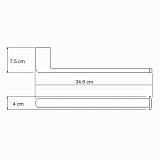 Держатель полотенец Wasserkraft Berkel K-6851