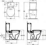 Унитаз-компакт Ideal Standard Connect E781801