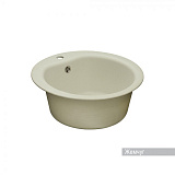 Мойка для кухни Aquaton Мида круглая жемчуг 1A712732MD240