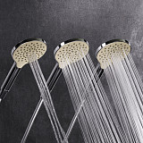 F0780200 Like, душ.система: верхн.душ 250мм, ручной душ 120 мм, 3 функции, душ.штанга 1030-1460 мм,