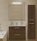 Шкаф - колонна Roca The Gap R цвет тиковое дерево ZRU9302842