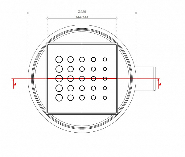 Confluo Standard 15х15 Drops 4 Pestan