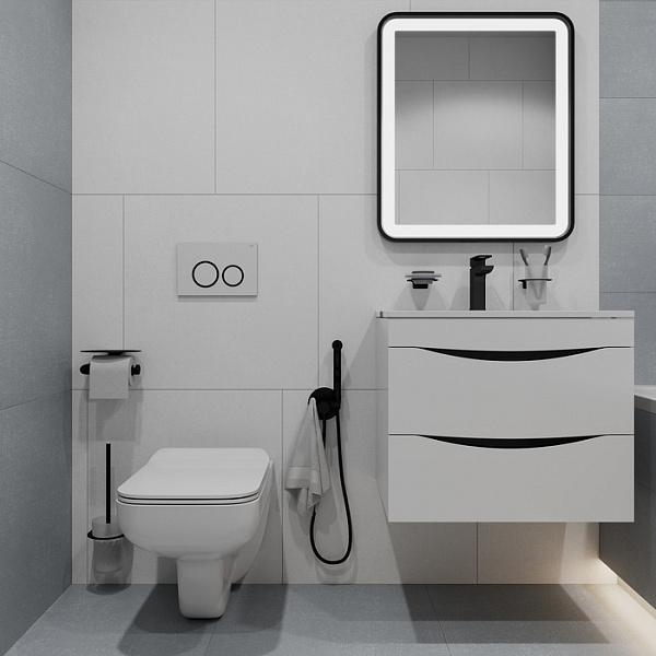 Клавиша смыва, универсальная, белая, Unifix, 003, IDDIS, UNI03WBi77