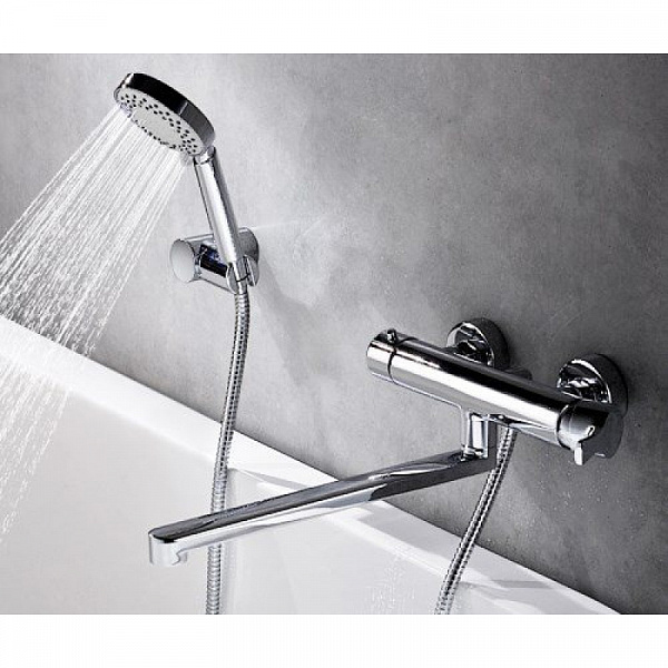 Смеситель для ванны с длинным изливом Wasserkraft Berkel 4802L