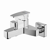 Смеситель для ванны c коротким изливом Bravat Riffle F672106C-01