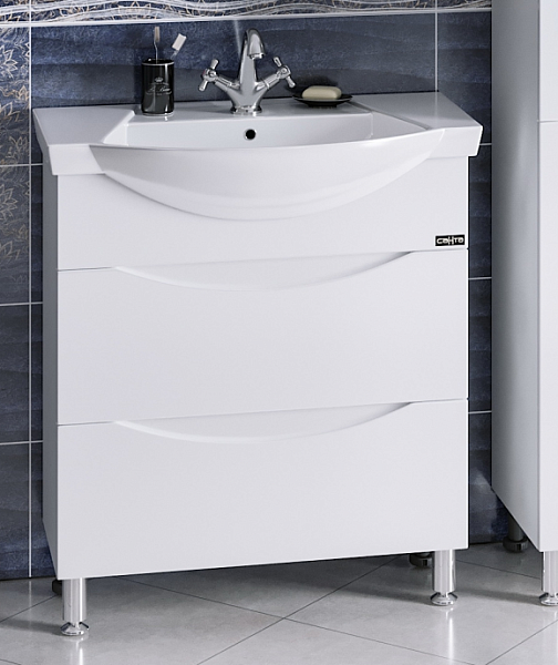 Тумба под раковину напольная Сатурн 75 Санта 700222