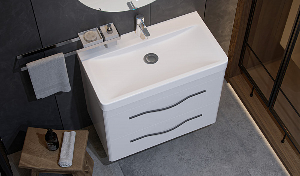 Раковина на тумбу Velvex Jill 80 см 9595(80)