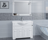 Тумба под раковину Монарх 105 на цоколе Санта 700127