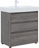 Тумба под раковину Aquanet Nova Lite 75 дуб рошелье (3 ящика) 00302473