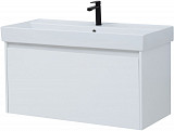 Тумба под раковину Aquanet Nova Lite 100 белый (1 ящик) 00242580