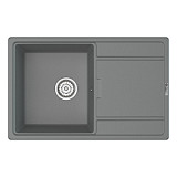 Мойка кухонная Point Лаура 78 PN3005AL, серый
