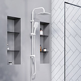 DX978200200 Origin Evo, душ. система: верхний душ 230мм, ручн.душ 120мм, 3 режима, штанга 1010мм, Бе