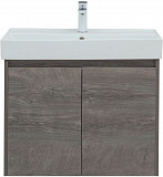 Тумба под раковину Aquanet Nova Lite 75 дуб рошелье (2 дверцы) 00298851