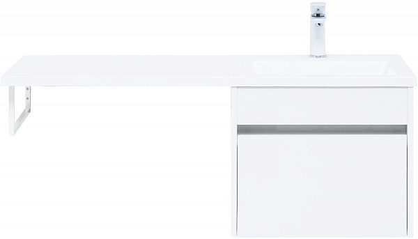 Тумба под раковину Aquanet Токио 48 белый (подвесная, 1 ящик) 00236915