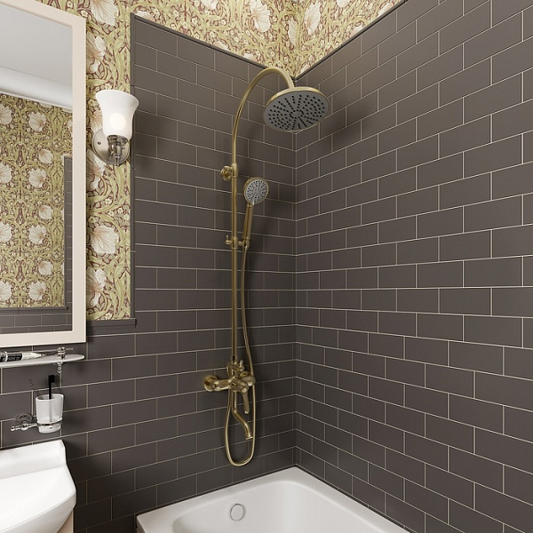 Шланг для душа, бронза, нерж.сталь, 1.5м, IDDIS, 030S15Bi19