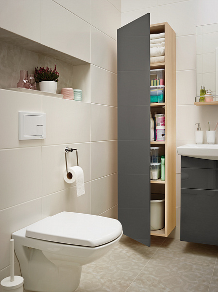 Комод для белья Cersanit Smart 35 см  B-KD-SMA/Wh