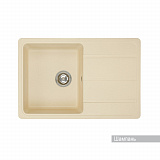 Мойка для кухни Aquaton Аманда прямоугольная с крылом шампань 1A712832AD290