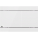 Клавиша смыва AlcaPlast FLAT COLOR FUN белая