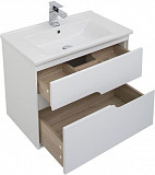 Тумба с раковиной Aquanet Модена 75 белый 00212662