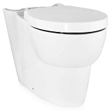 Унитаз-компакт напольный Jacob Delafon Ove 19974W-00 крышка-сиденье с микролифтом