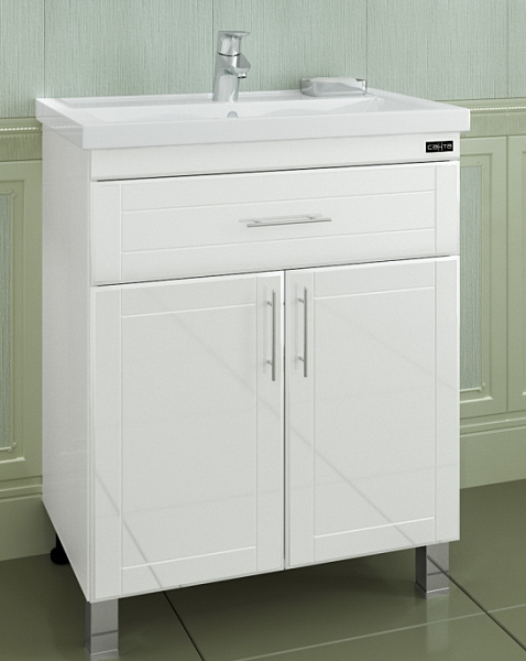 Тумба под раковину Дублин 70 с 1 ящиком Санта 223004