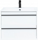 Тумба под раковину Aquanet Lino 70 белый матовый 00253902