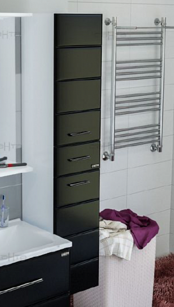 Колонна Омега 30 подвесная черная Санта 507006