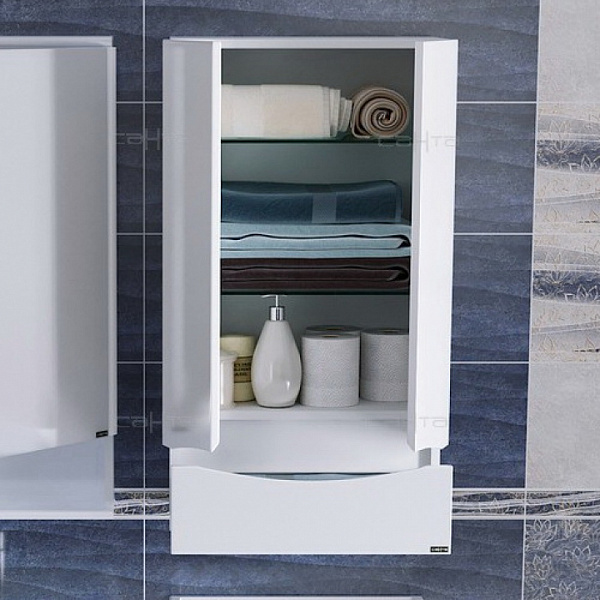 Подвесной шкаф над стиральной машиной Сатурн 50х90 Санта 700229