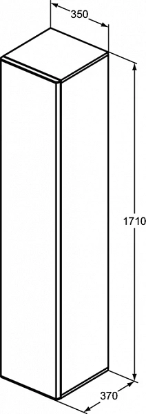 Пенал Ideal Standard Adapto T4305PB