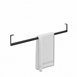 Держатель для полотенец Kerama Marazzi к раковинам LOGICA 90 с крепежом, черный матовый