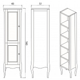 Пенал Creto Viva Blue